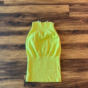 Yellow Women's Skirt